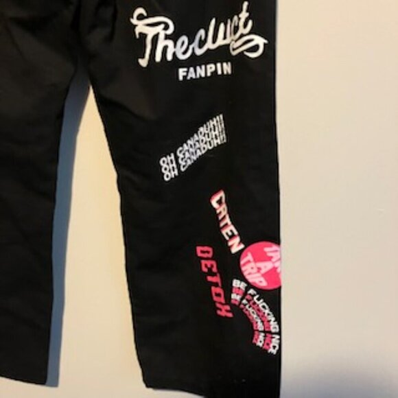 Unisex Aelfric Eden Graffiti Foam Print Cargo pant size Boys XL waist 28 - Picture 3 of 10